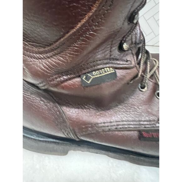 Red Wing 2414 Men’s 12B Gore-Tex Steel Toe EH Work Boots USA Made Brown Leather - Picture 11 of 16